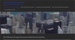 Desktop Screenshot of homesecuritychicago.us