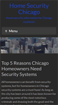 Mobile Screenshot of homesecuritychicago.us